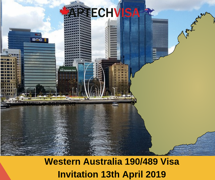Western Australia 190_489 Visa Invitation 13th April 2019